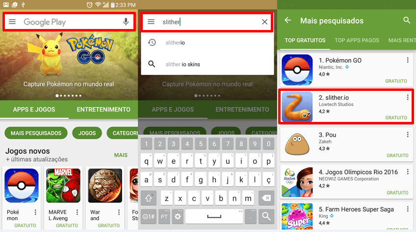 Baixar Slither.io - Baixar jogos Android na Play Store Grátis
