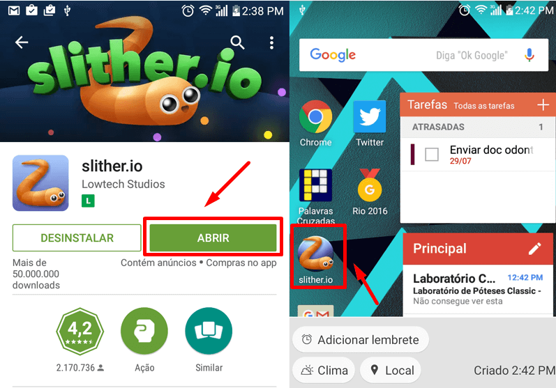 slither.io - Baixar APK para Android