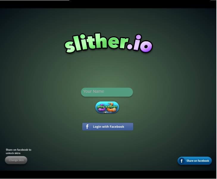 Slither.io em Jogos na Internet